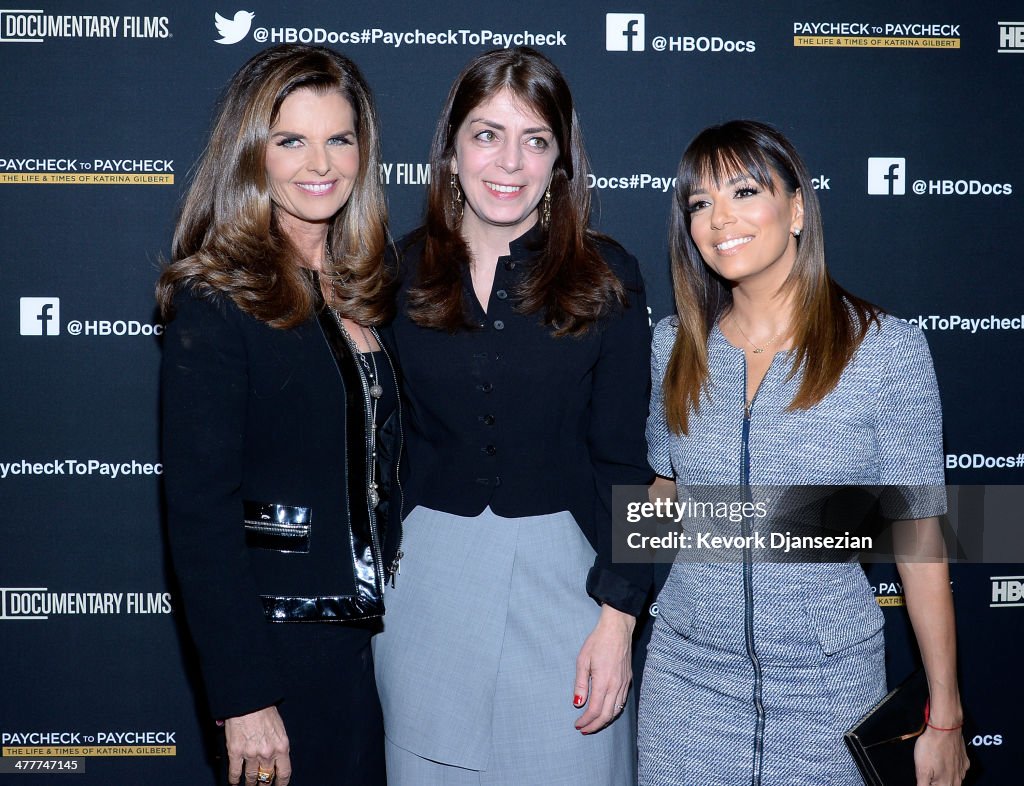 Premiere Of HBO Documentary Films' "Paycheck To Paycheck" - Red Carpet