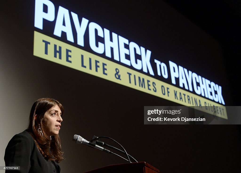 Premiere Of HBO Documentary Films' "Paycheck To Paycheck" - Red Carpet