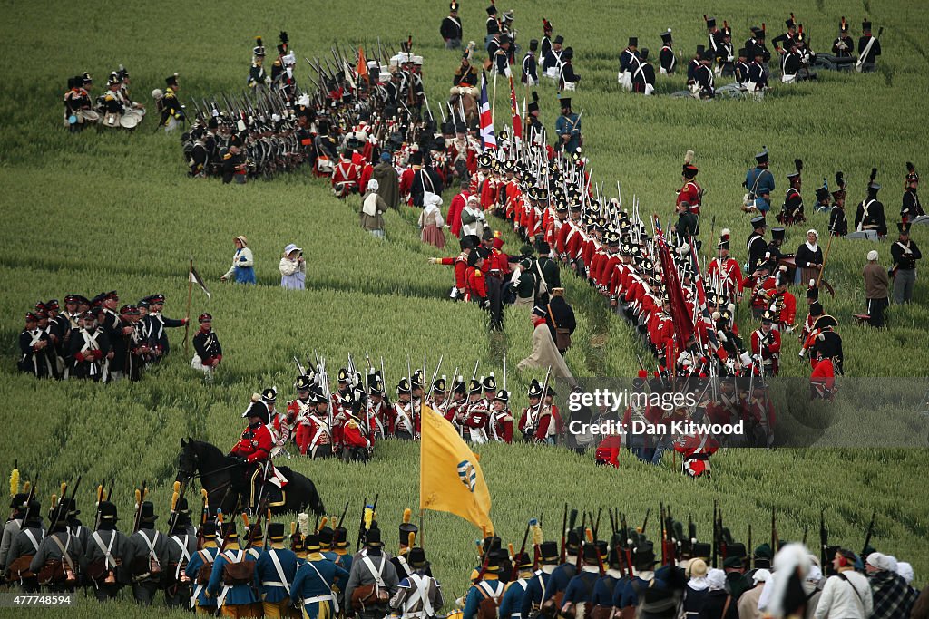 Waterloo Bicentenary - The First Re-enactment 'The French Attack'