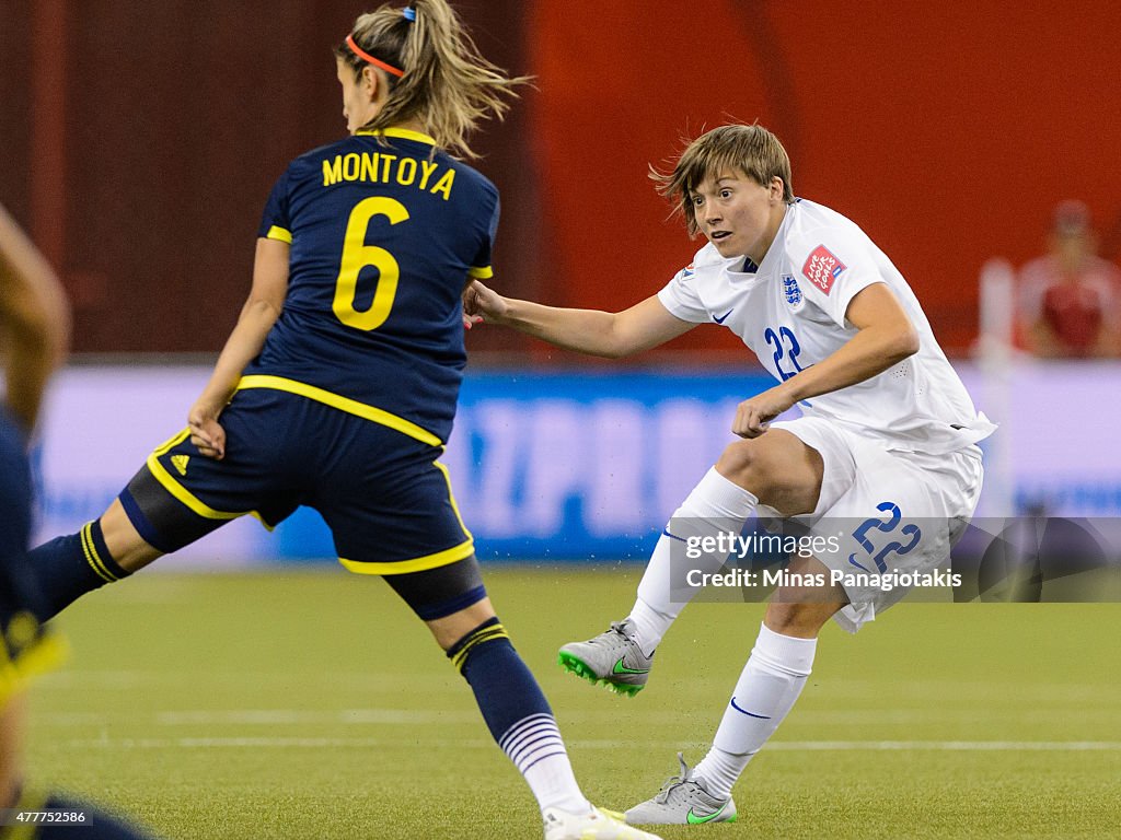 England v Colombia: Group F - FIFA Women's World Cup 2015