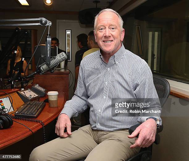 Archie Manning visits at SiriusXM Studios on June 19, 2015 in New York City.