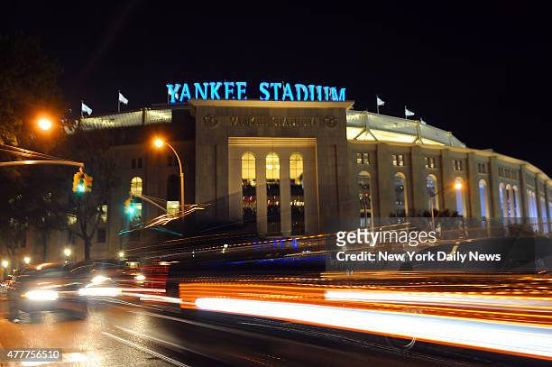 Exterior during ALDS Game Three October 9, 2010 at the Yankee Stadium in the Bronx, New York.