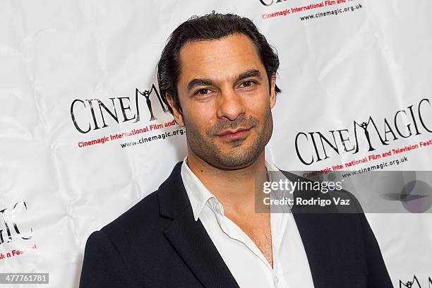 Actor Darwin Shaw attends the Cinemagic Los Angeles Showcase at Fairmont Miramar Hotel on March 10, 2014 in Santa Monica, California.