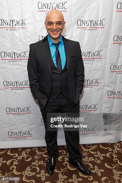 Recording artist Omar Akram attends the Cinemagic Los Angeles Showcase at Fairmont Miramar Hotel on March 10, 2014 in Santa Monica, California.