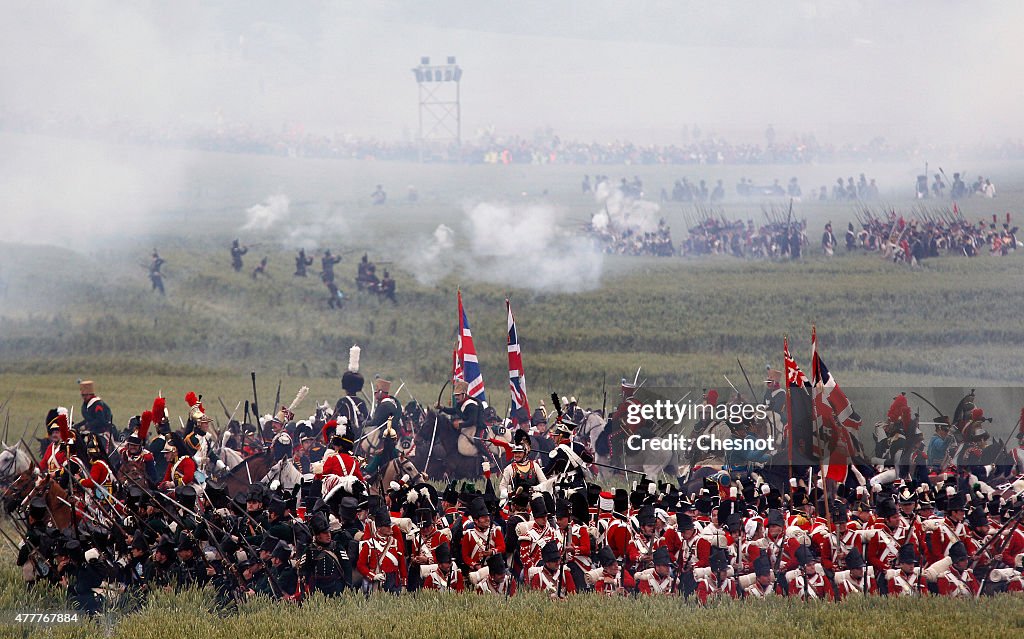 Waterloo Bicentenary - The First Re-enactment 'The French Attack'