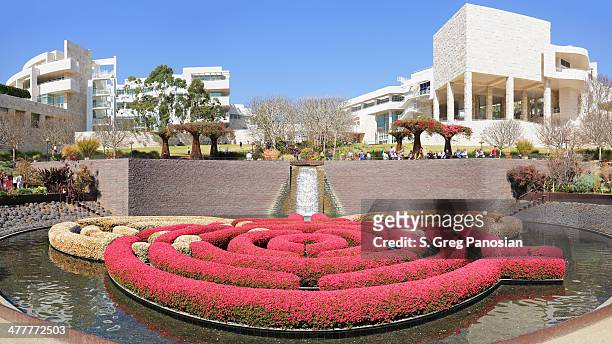 the getty center - getty centre stock pictures, royalty-free photos & images