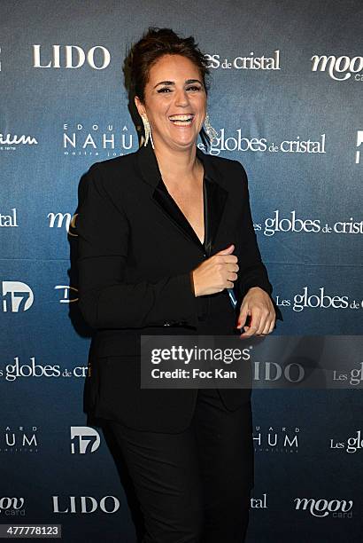 Valerie Benaim attends Les Globes de Cristal 2014 Awards Ceremony at Le Lido on March 10, 2014 in Paris, France.