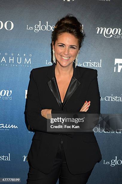 Valerie Benaim attends Les Globes de Cristal 2014 Awards Ceremony at Le Lido on March 10, 2014 in Paris, France.