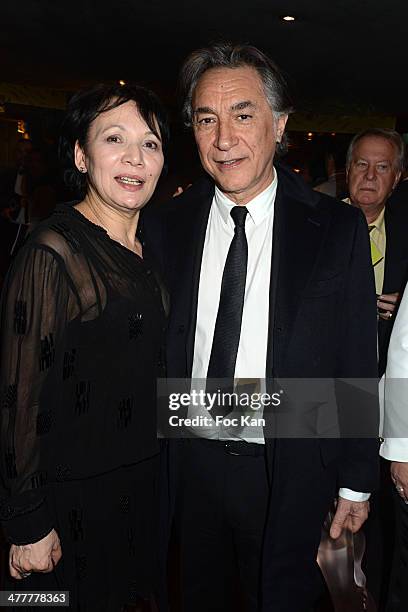 Richard Berry 5R¡ attends Les Globes de Cristal 2014 Awards Ceremony at Le Lido on March 10, 2014 in Paris, France.