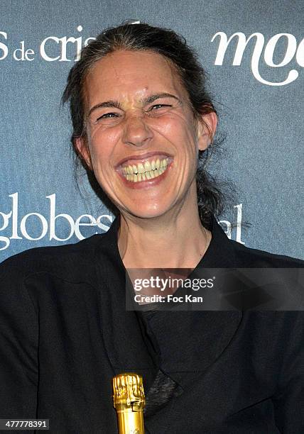 Isabelle Marant attends Les Globes de Cristal 2014 Awards Ceremony at Le Lido on March 10, 2014 in Paris, France.