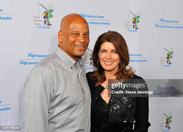 Ronnie Lott and Karen Lott attend the UCSF Medical Center and The Painted Turtle Present A Starry Evening of Music, Comedy & Surprises at Davies...