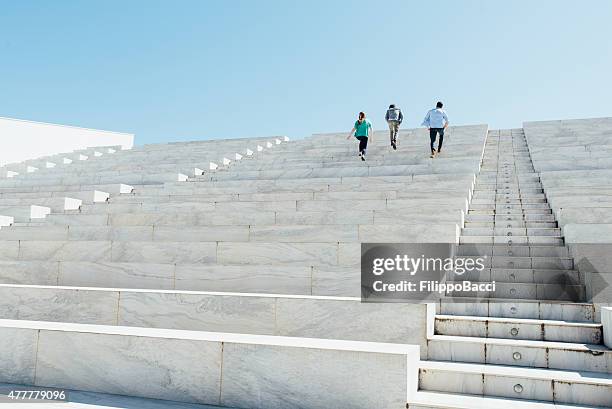 reaching the top - stairway heaven stock pictures, royalty-free photos & images