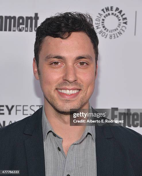 Actor John Francis Daley attends The Paley Center For Media's 2014 PaleyFest Icon Award announcement at The Paley Center for Media on March 10, 2014...