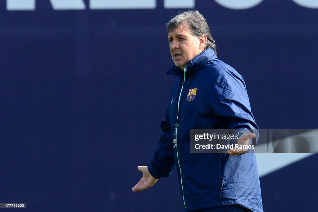 FC Barcelona Training Session