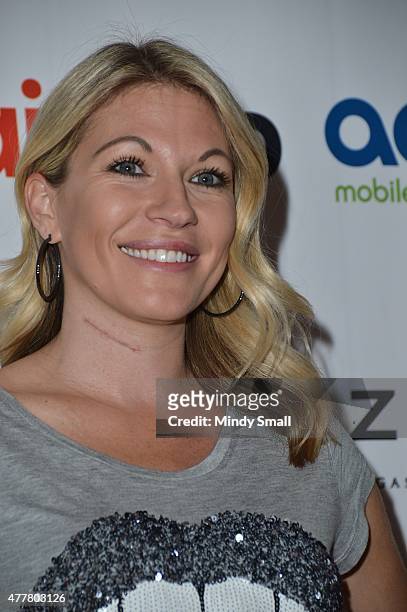 Professional wrestling personality Alicia Webb arrives at the Raising the Stakes for Cerebral Palsy Celebrity Poker Tournament at Planet Hollywood...