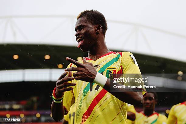Falaye Sacko of Mali celebrates a goal from Adama Traore of Mali during the FIFA U-20 World Cup Third Place Play-off match between Senegal and Mali...