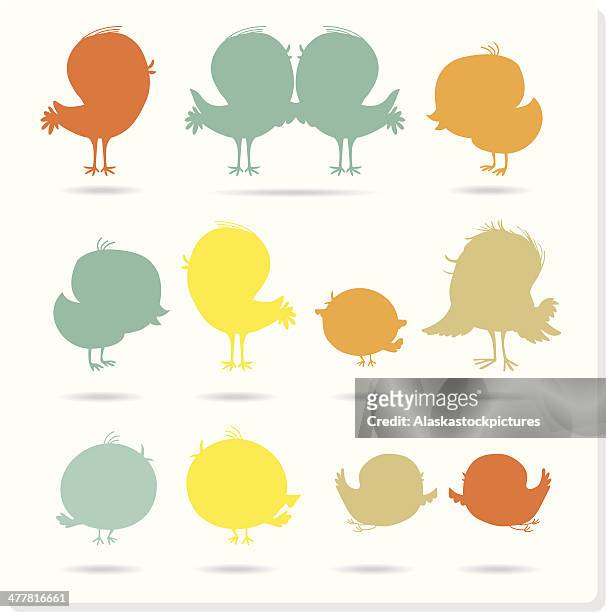 birdshapes - yellow song 2013 stock illustrations
