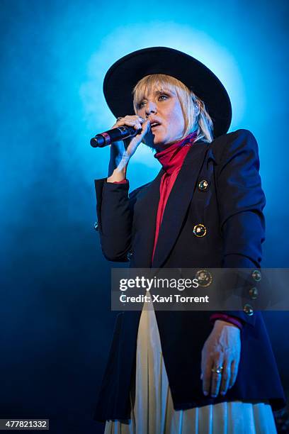 Roisin Murphy performs on stage during day 2 of Sonar Music Festival on June 19, 2015 in Barcelona, Spain.