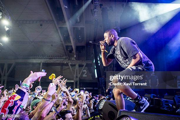 Rocky perform on stage during day 2 of Sonar Music Festival on June 19, 2015 in Barcelona, Spain.