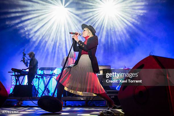 Roisin Murphy performs on stage during day 2 of Sonar Music Festival on June 19, 2015 in Barcelona, Spain.