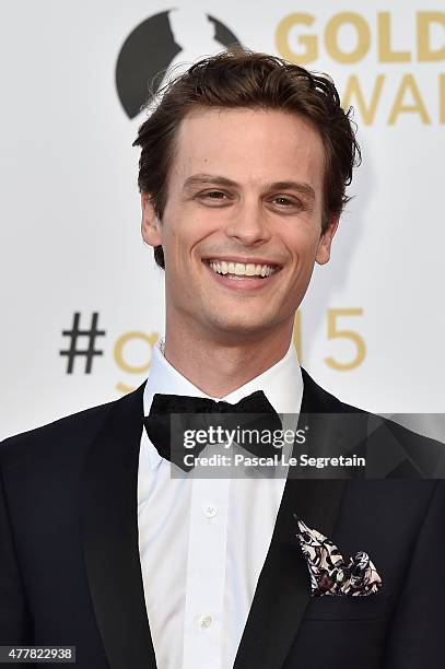 Actor Matthew Gray Gubler attends the closing ceremony of the 55th Monte Carlo TV Festival on June 18, 2015 in Monte-Carlo, Monaco.