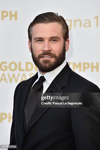 Actor Clive Standen attends the closing ceremony of the 55th Monte Carlo TV Festival on June 18, 2015 in Monte-Carlo, Monaco.