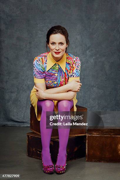 Actor Aitana Sanchez-Gijon is photographed for El Pais in Madrid, Spain.