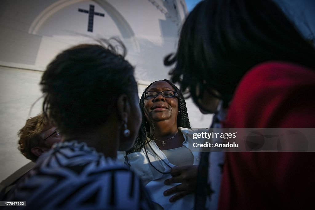 Charleston church shooting in US