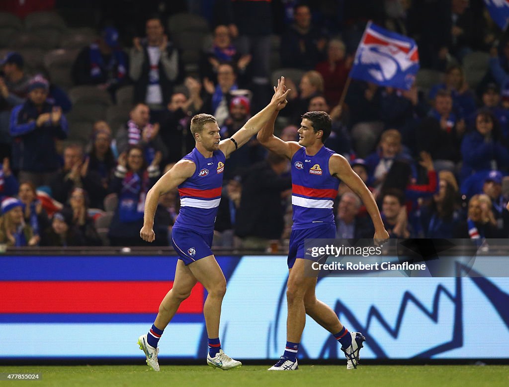 AFL Rd 12 - Western Bulldogs v Brisbane