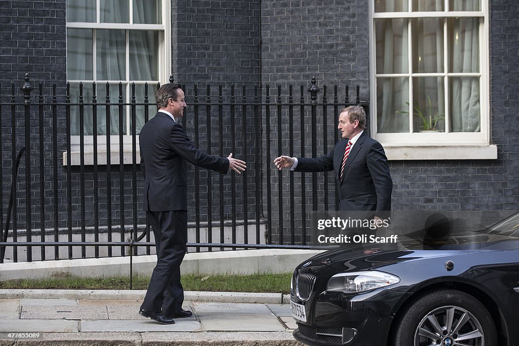 Anglo-Irish Summit At Downing Street