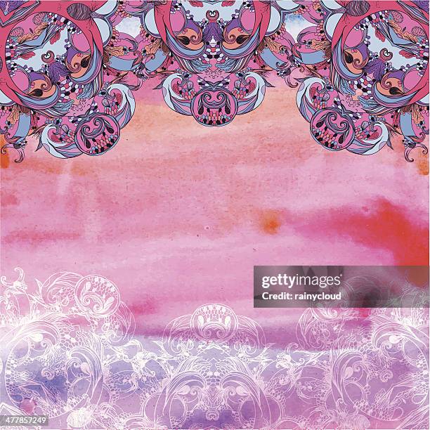 dawn - star pattern stock illustrations