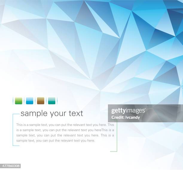 abstract blue background - diamond background stock illustrations