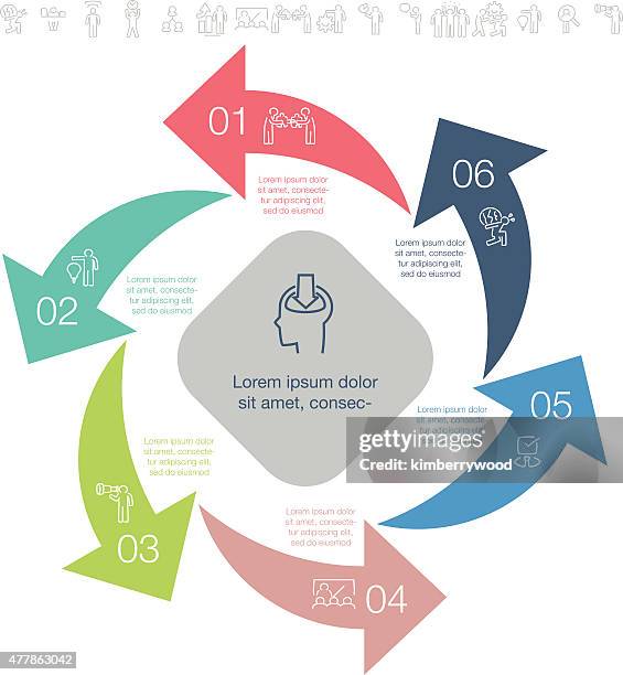 87 3 Point Vector Infographic High Res Illustrations - Getty Images