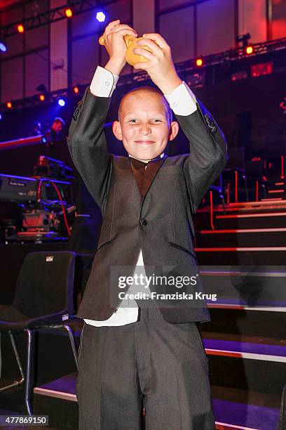 Ivo Pietzcker attend the German Film Award 2015 Lola show at Messe Berlin on June 19, 2015 in Berlin, Germany.