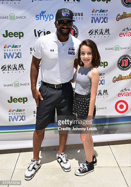 Irie and Julia Dale attends JEEP 11th Annual Celebrity Golf Tournament during The 11th Annual Irie Weekend at Miami Beach Golf Club on June 19, 2015...