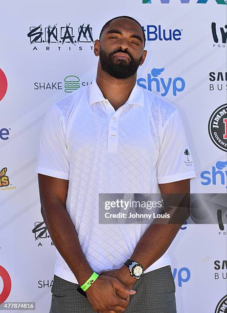 Alan Anderson attends JEEP 11th Annual Celebrity Golf Tournament during The 11th Annual Irie Weekend at Miami Beach Golf Club on June 19, 2015 in...