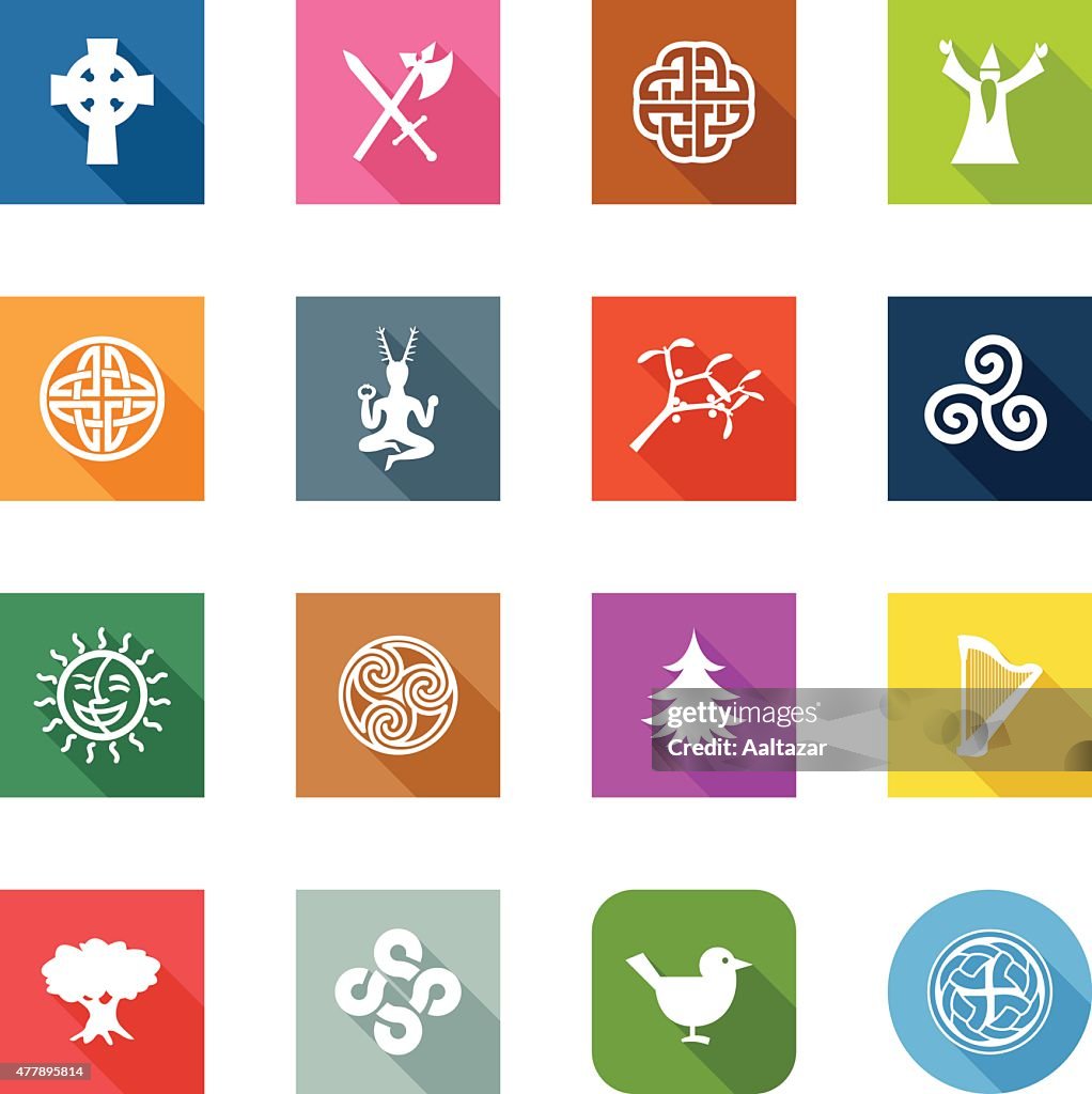Flat Icons - Celtic
