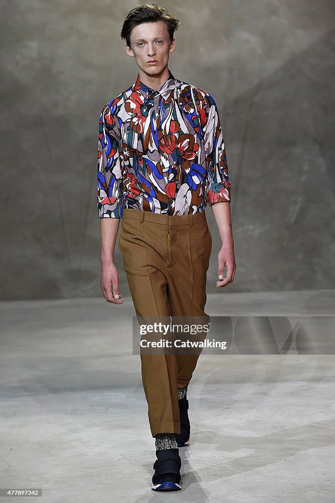 Marni - Mens Spring 2016 Runway - Milan Menswear Fashion Week