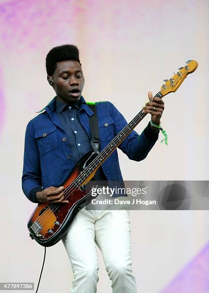 Olugbenga Adelekan of Metronomy performs at the British Summer Time ...