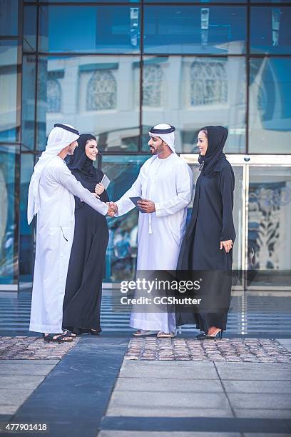 arab business men & women - united arab emirates university stock pictures, royalty-free photos & images