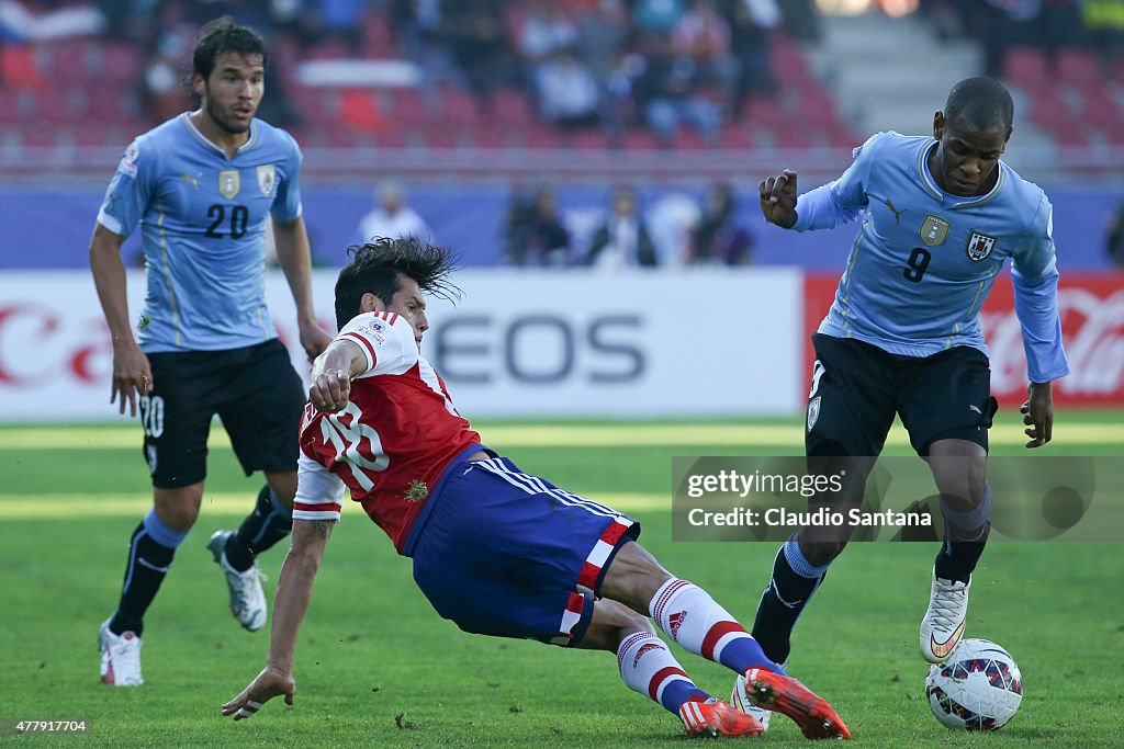 Uruguay v Paraguay: Group B - 2015 Copa America Chile