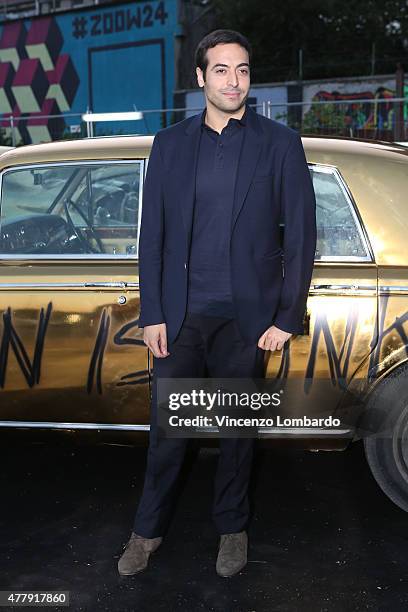 Mohammed Al Turki attends the Philipp Plein show during the Milan Men's Fashion Week Spring/Summer 2016 on June 20, 2015 in Milan, Italy.