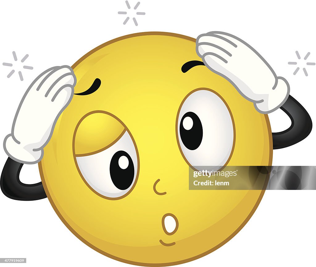 Dizzy Face Color Dizzy Smiley Face High-Res Vector Graphic - Getty Images