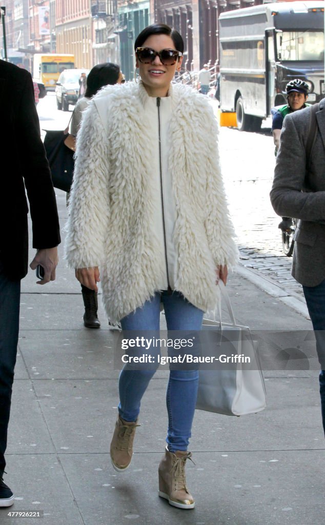 Celebrity Sightings In New York - March 11, 2014