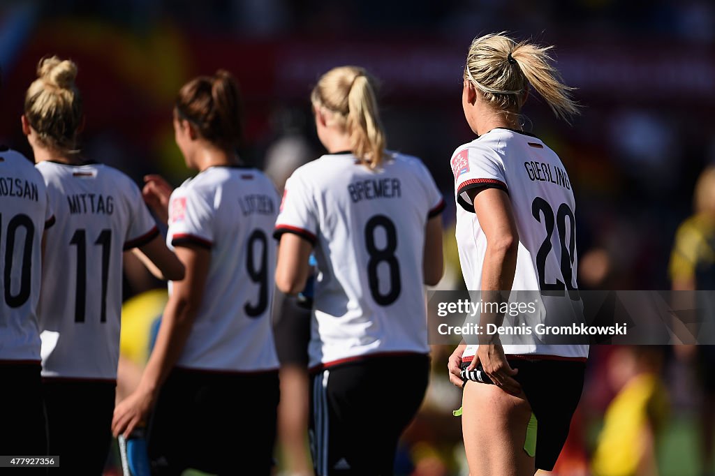 Germany v Sweden: Round of 16 - FIFA Women's World Cup 2015