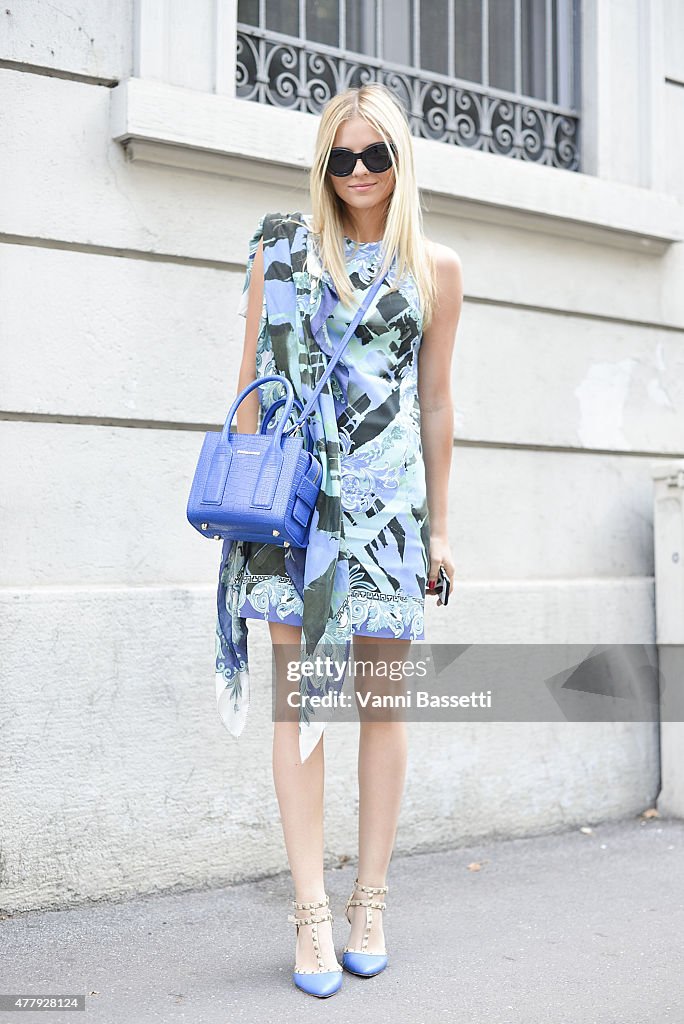 Street Style: Milan Men's Fashion Week Spring/Summer 2016 - Day 1