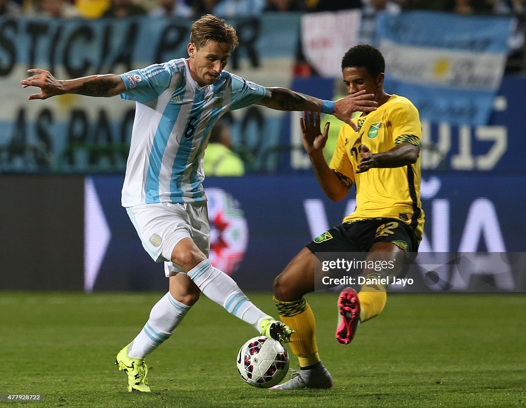 Argentina v Jamaica: Group B - 2015 Copa America Chile