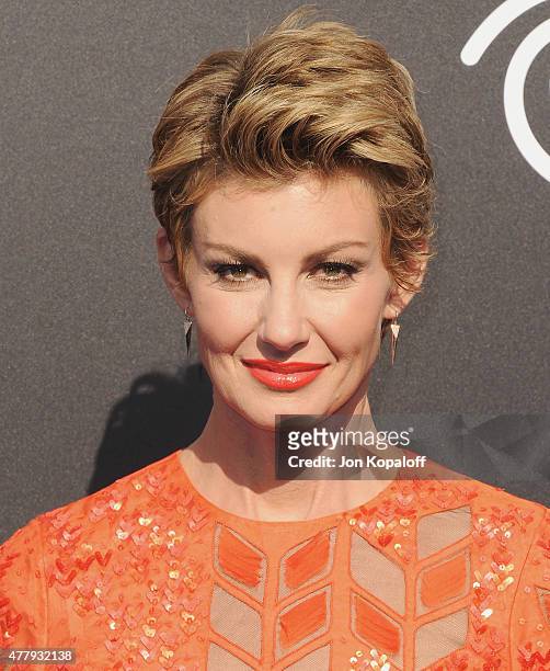 Singer Faith Hill arrives at the Los Angeles Premiere of Disney's "Tomorrowland" at AMC Downtown Disney on May 9, 2015 in Lake Buena Vista, Florida.
