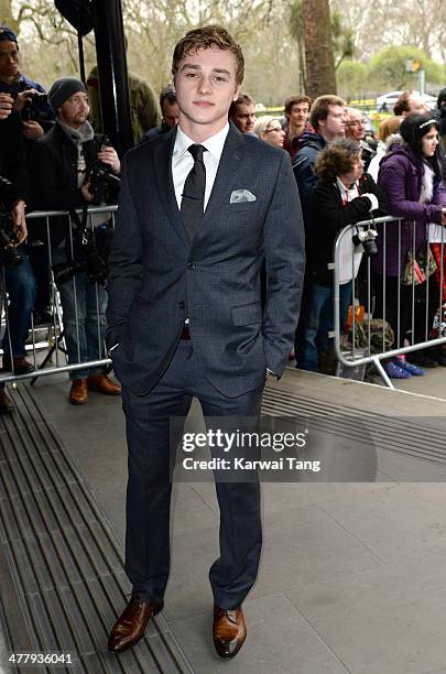 Ben Hardy attends the 2014 TRIC Awards at The Grosvenor House Hotel on March 11, 2014 in London, England.