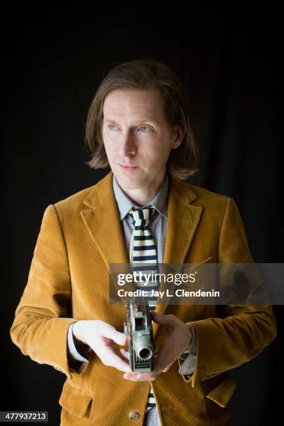 Director Wes Anderson is photographed for Los Angeles Times on March 4, 2014 in Los Angeles, California. PUBLISHED IMAGE. CREDIT MUST READ: Jay L....